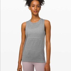 Lululemon Breeze By Muscle Tank II Squad Gray 6